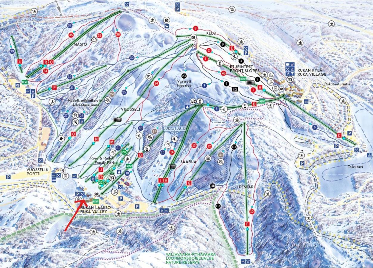 Rukavalley Unique46 Ski In - Ski Out المظهر الخارجي الصورة